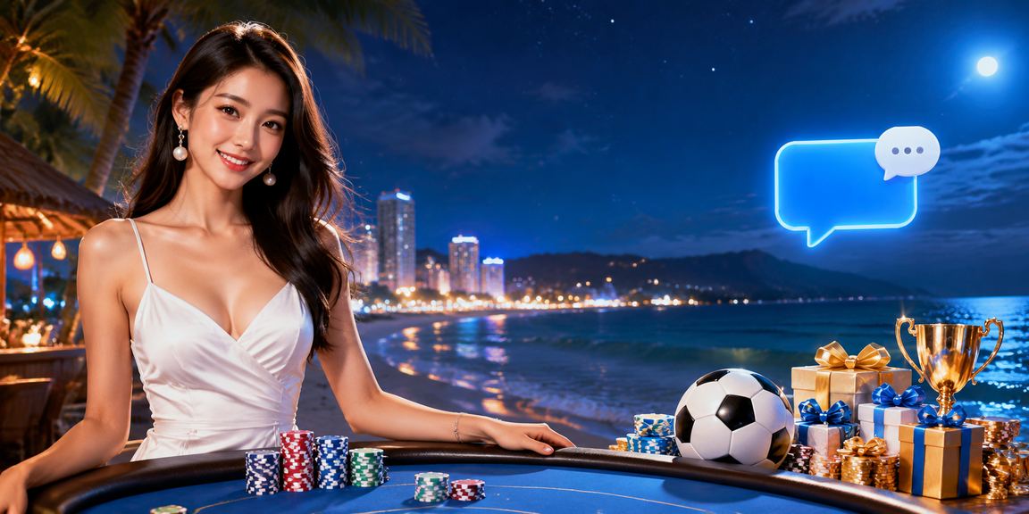 Người dùng tại Vũng Tàu theo dõi kèo bóng đá và đặt cược thể thao trên điện thoại ở bãi biển